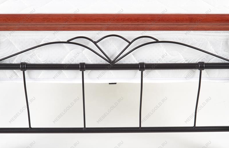 Кровать Halmar VERONICA 90 (черешня античная/черный) | изображение 6