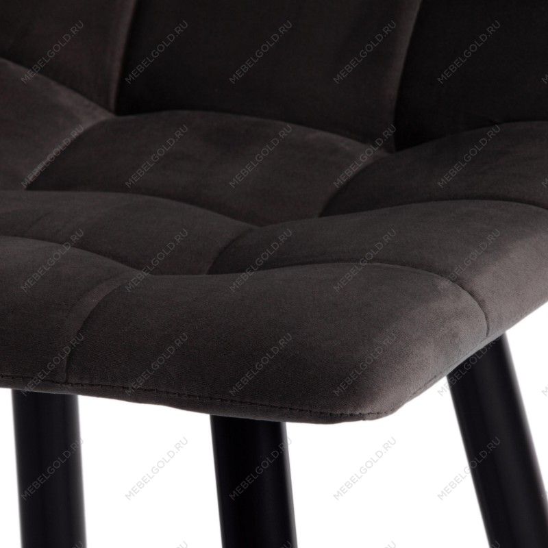 Стул полубарный CHILLY (mod. 7095пб) темно-серый barkhat 14/черный | изображение 7