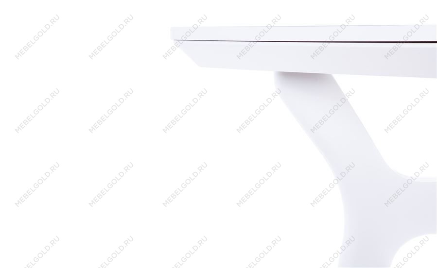 Стол Фиджи 1600(2100)х900, цвет белая эмаль | изображение 6