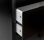 Комод Хитроу (3 ящ) (черный) | изображение 2