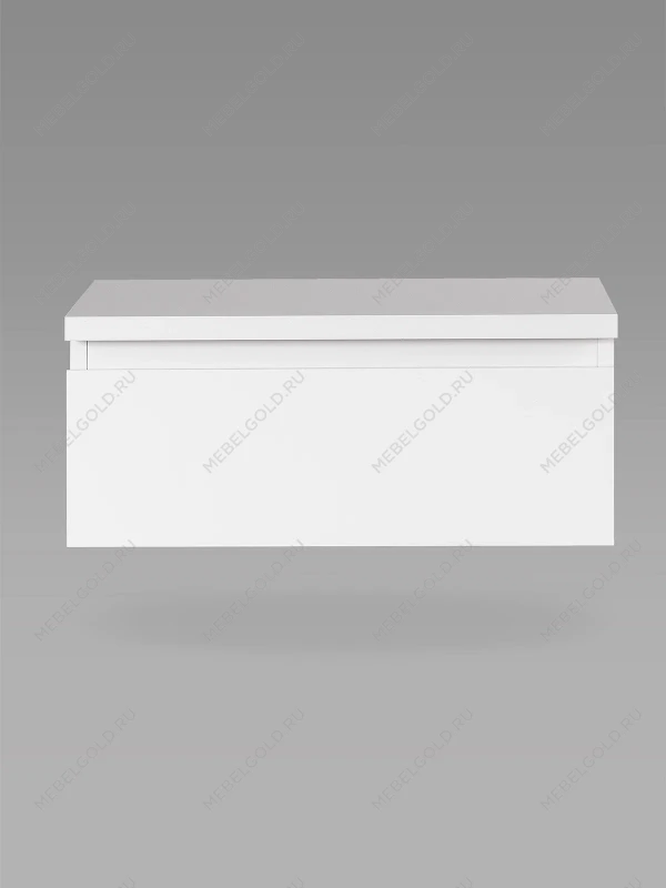 Тумба прикроватная подвесная Варма 50х21х30, белая | изображение 3