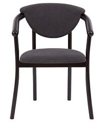 Кресло венское Виенна (венге/темно-серый М07)