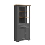 Шкаф с витриной Жасмин REG1W2D1S с подсветкой | изображение 1