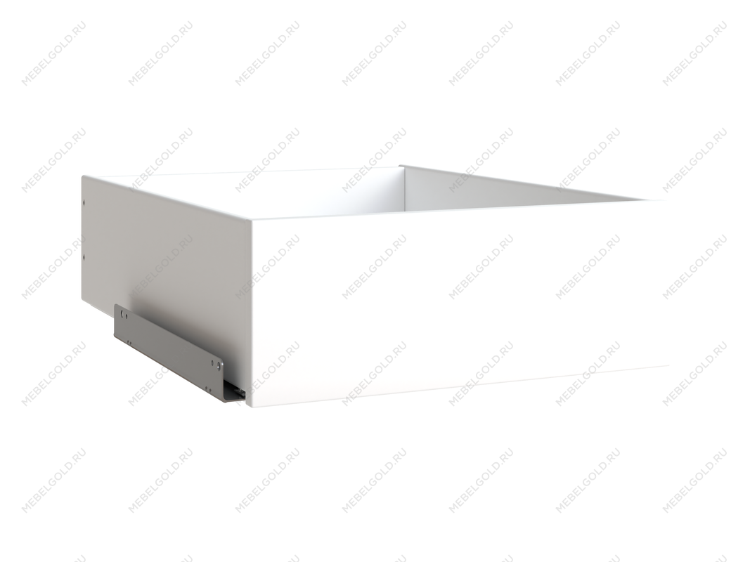 Ящик МАКС выдвижной в однодверный шкаф, ДСП, цвет белый