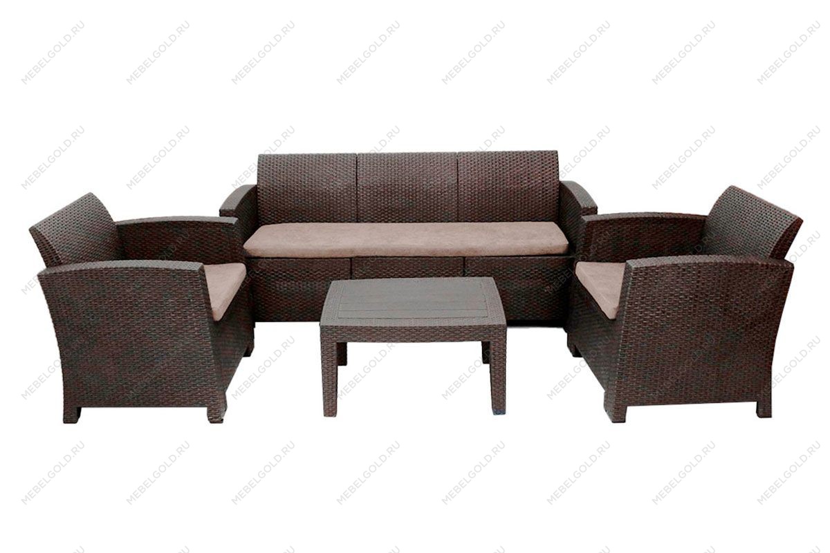 Комплект мебели Arizona Set Max, венге (на 5 персон)