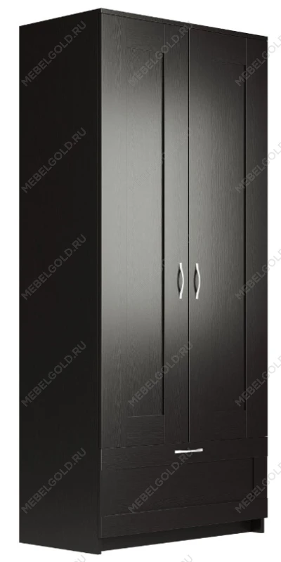 БРИМНЭС / СИРИУС Шкаф ИКЕА / IKEA комбинированный 2 двери и 1 ящик Дуб Венге