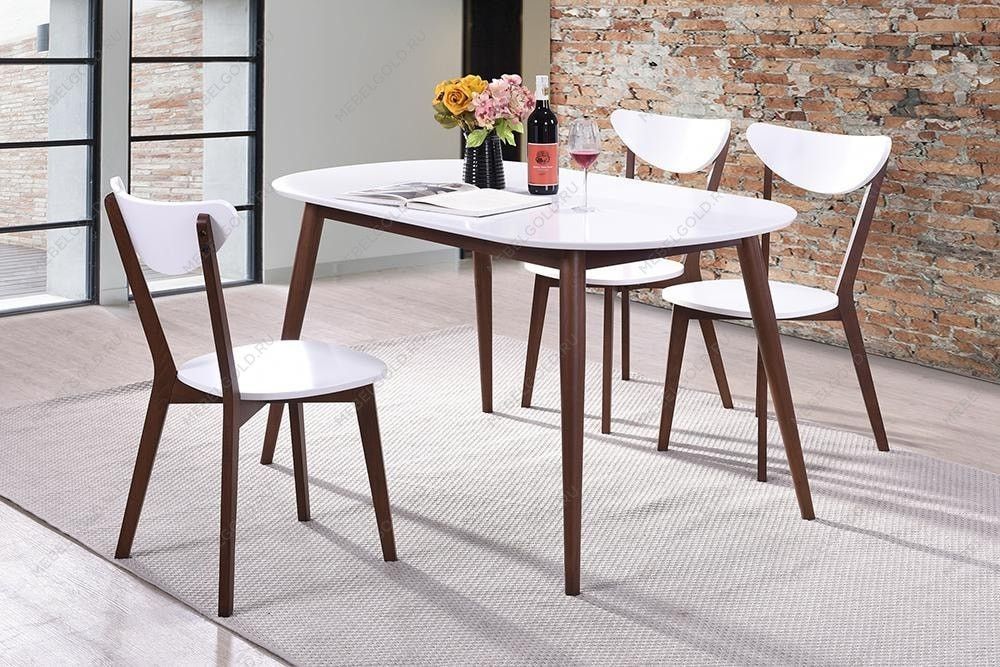 Стол обеденный MAX Коричневый, Белый | изображение 5