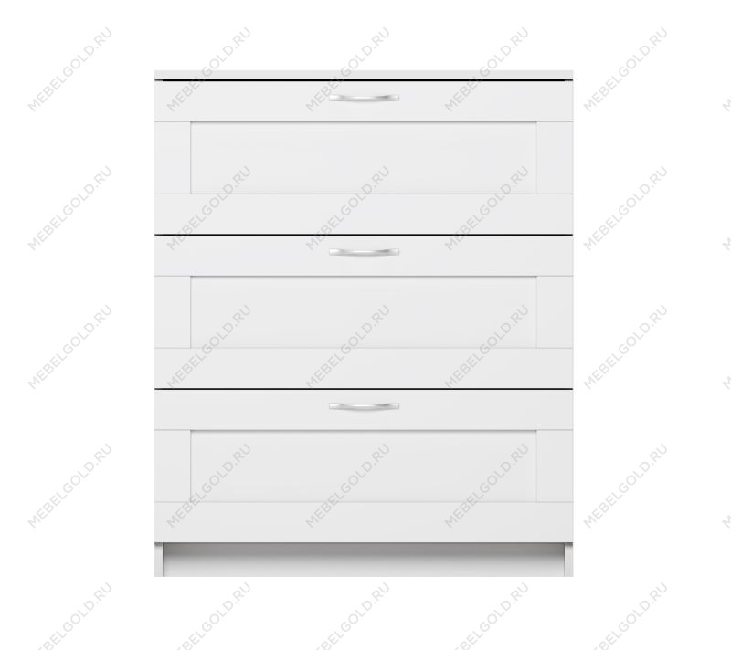 BRIMNES / СИРИУС комод ИКЕА / IKEA 3 ящика белый | изображение 1