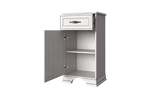 Тумба Тиффани 1D1S вудлайн кремовый