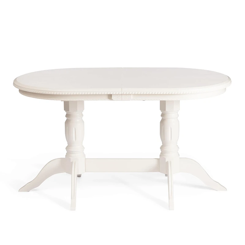 Стол COPPOLA, бук, мдф, 140+40x80x77см, Ivory white | изображение 2