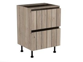 Стол с ящиками СЯ-60 (2), Оттава (600*520*870) Дуб Мария, 22221