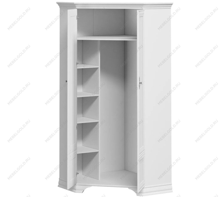 Шкаф угловой Кентаки SZFN2D белый - Выставка м. Марьина роща | изображение 1