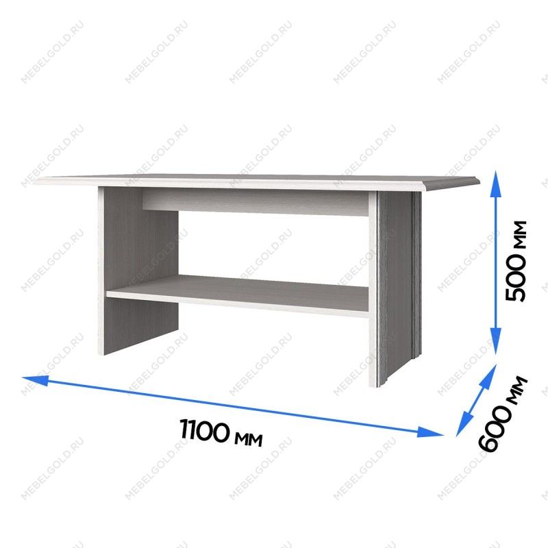 Стол журнальный Тиффани вудлайн кремовый | изображение 1