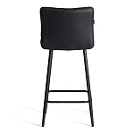 Полубарный стул Bari/Бари, экокожа, черный, 42х55х99 см | изображение 3