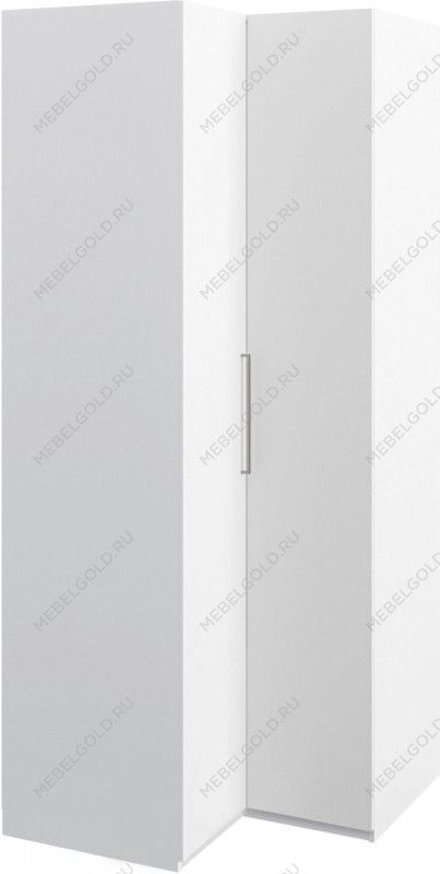 Шкаф Отис МН-039-09 П1 с фасадом ЛДСП (белый)