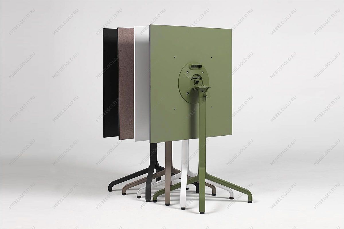 Стол складной квадратный Frasca Mini 70*70, тортора (база + столешница) | изображение 3