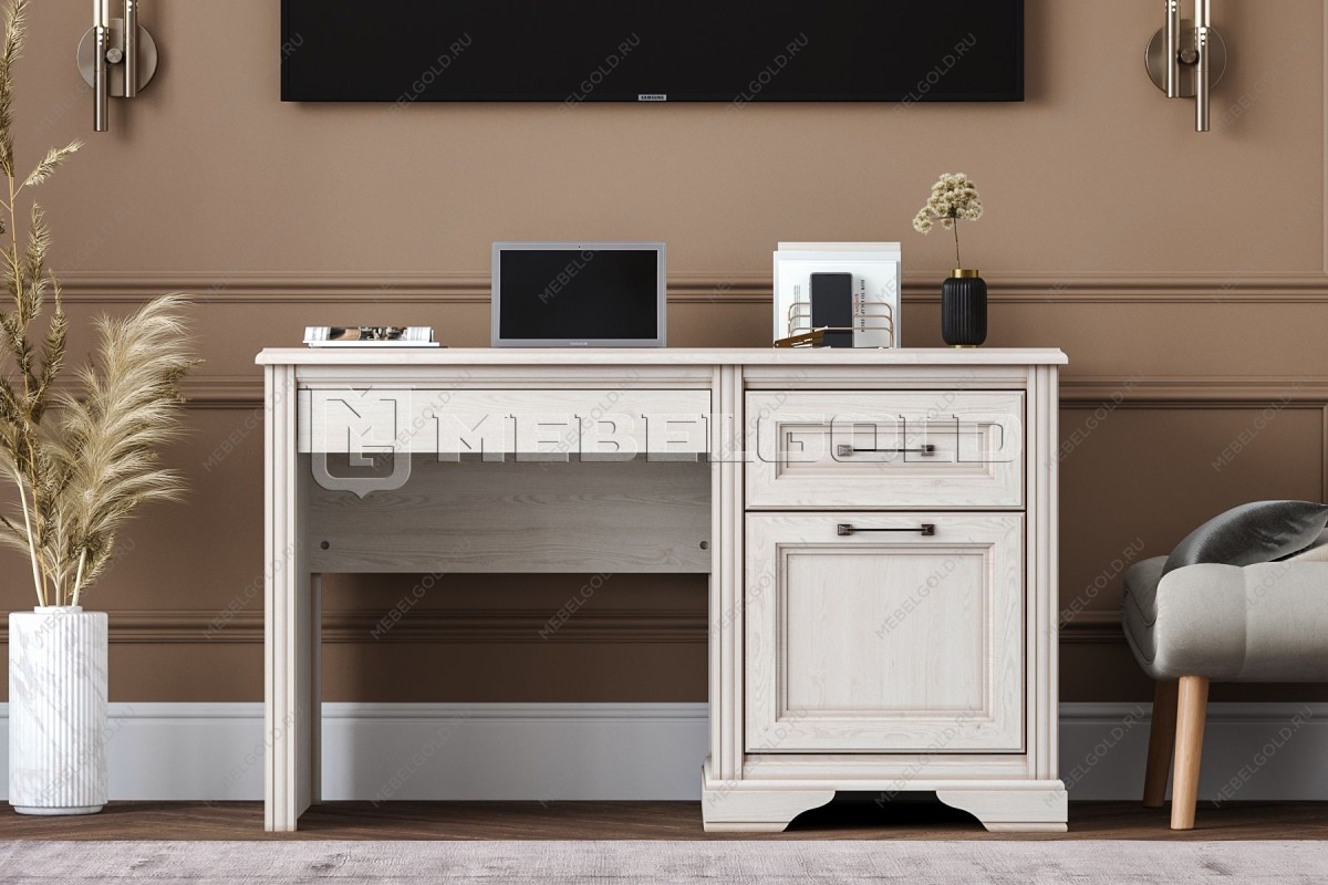 Стол письменный Стилиус BIU130 (Лиственница сибирская) | изображение 1