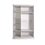 Шкаф 3-х дв. для платья и белья (1 зеркало) Амели дуб АМШ1/3 | изображение 1