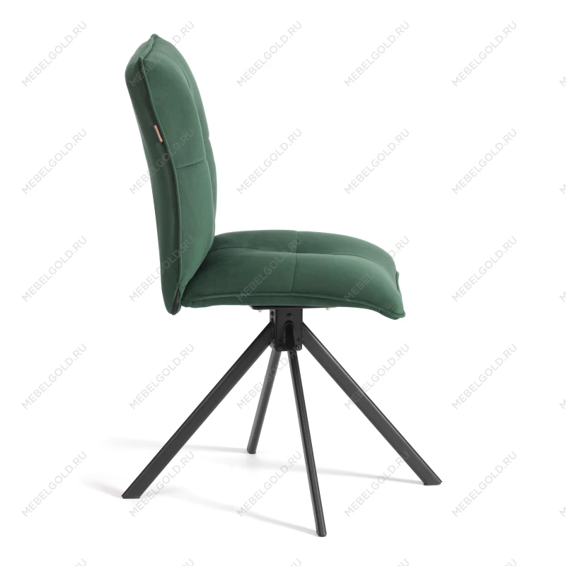 Стул обеденный Sweet, поворотный механизм 360, велюр, Deep Forest (изумруд) | изображение 1