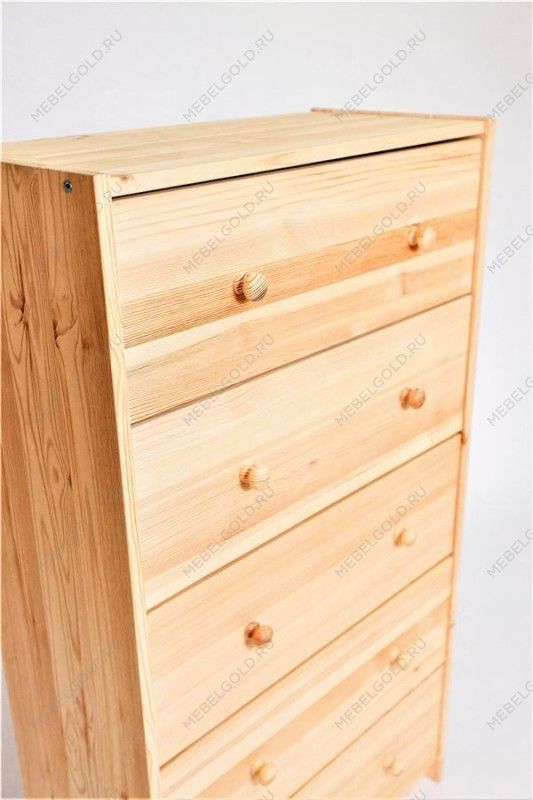 Комод Раст 5 ящиков (натуральный) | изображение 2