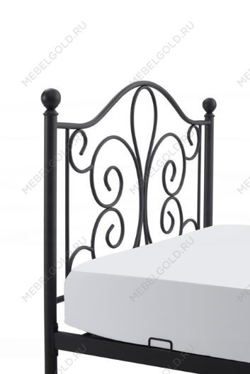 Кровать HALMAR PANAMA (черный) 90/200 | изображение 2