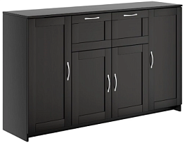 БРИМНЭС / СИРИУС тумба ИКЕА / IKEA 4 двери и 2 ящика 156х95 Дуб Венге