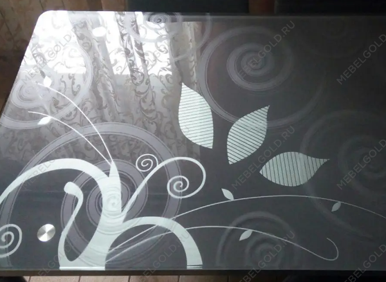 Стол обеденный Signal DAMAR (черный) 80 | изображение 4