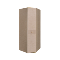 Шкаф угловой Римини СОЛО (Латте/Золото) РМШУ2/1(s)