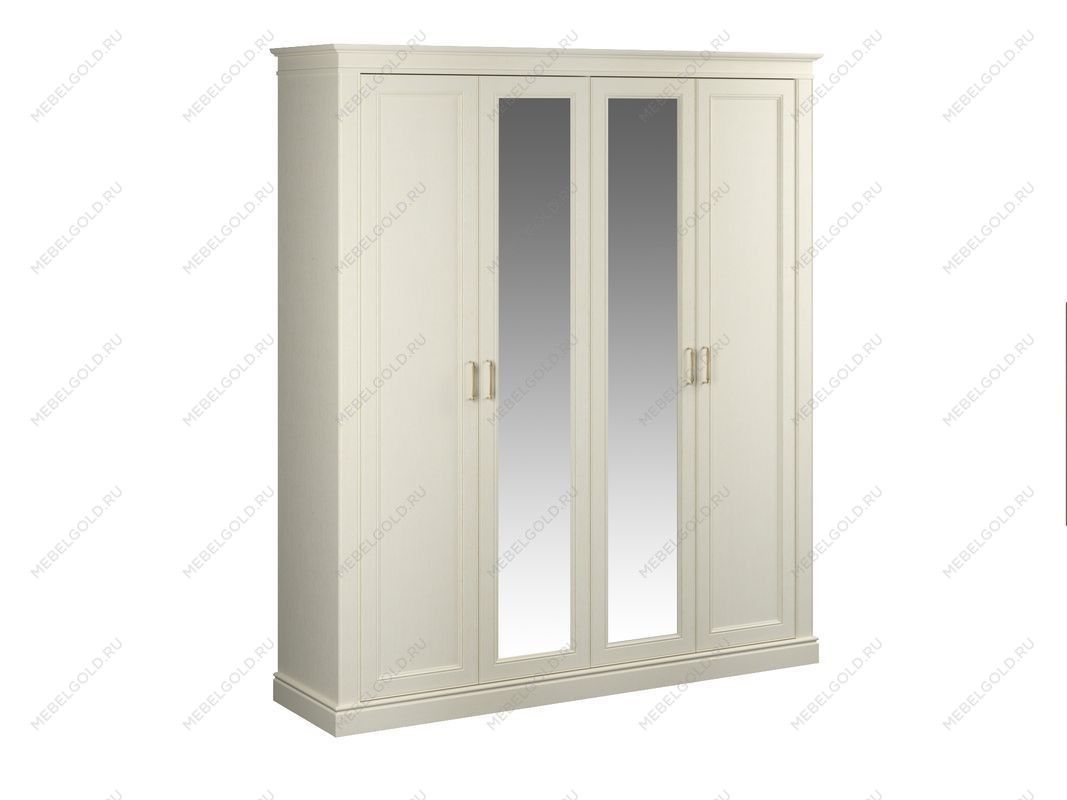 Шкаф 4-х дверный, Сиена (2024*548*2300) Береза бежевая, 12315