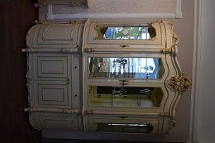 Сервант Джоконда 4-ств крем глянец