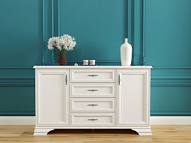 Тумба Кентаки KOM2D4S белый