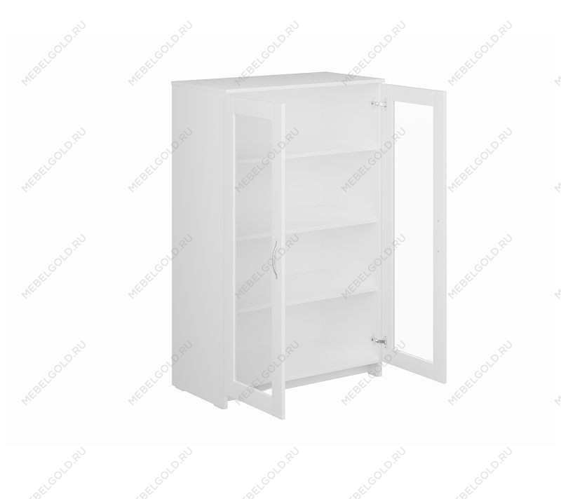 БРИМНЭС / СИРИУС тумба ИКЕА / IKEA 2 двери со стеклом 78х123 белая | изображение 2