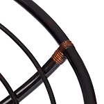 Диван MAMASAN/МАМАСАН 23/02 W/без подушки, 169х102х80 см, Antique brown (античный черно-коричневый) | изображение 3