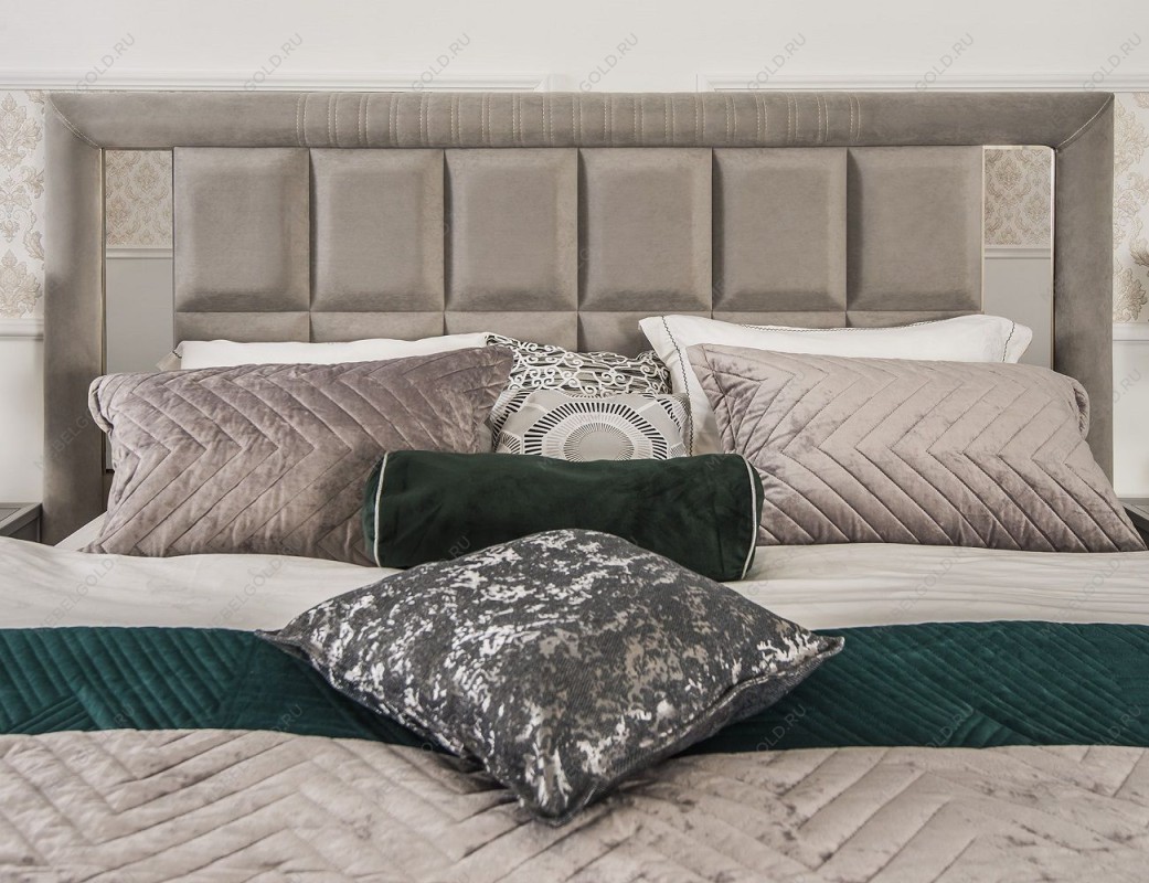 Кровать Замира 160x200 см серый камень | изображение 8