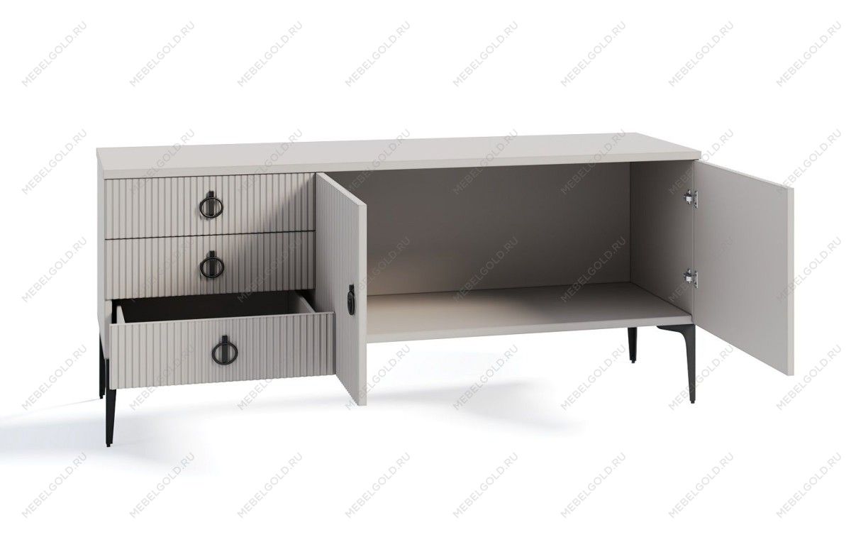 Тумба Стелла светло серый камень | изображение 1