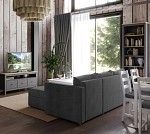 САГА стеллаж 70 серый/ясень | изображение 5