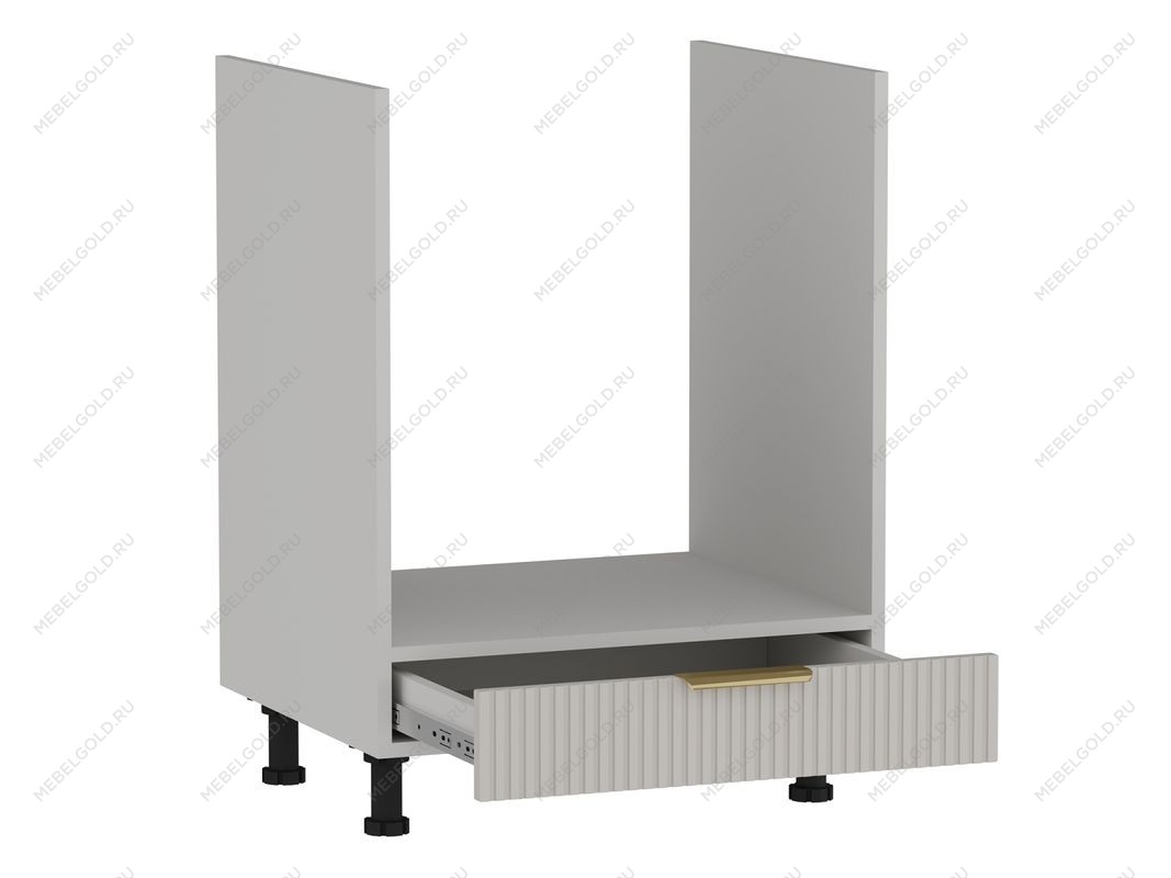 Стол под духовой шкаф СД-60, Монза (600*523*820) Экокожа Бежевый, 23125 | изображение 1