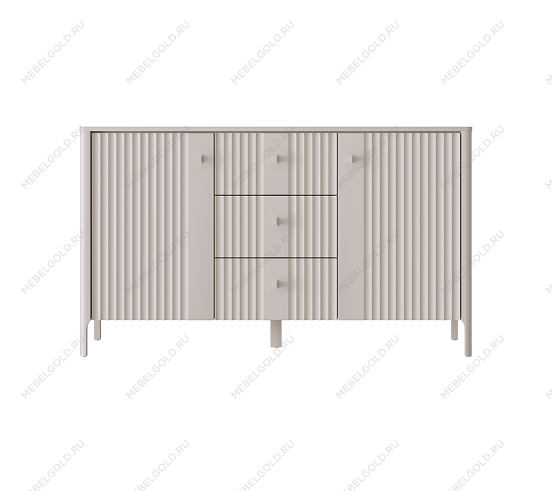 Тумба-комод Далия KOM2D3S персидский жемчуг