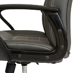 Кресло INTER (24), кож/зам/флок/ткань, серый/металлик, C-36/29/TW-12 | изображение 7