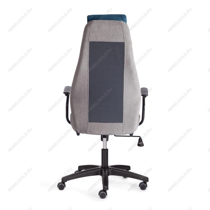 Кресло AVIATOR, флок, ткань, синий/серый/серый, 32/29/W-12 | изображение 3