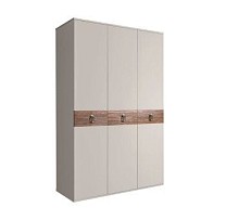Шкаф 3-х дверный Bogemia Wood Fa (Шелк/Хром) БМШ2/3(Wo)