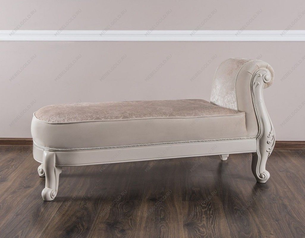 Оттоманка Мокко с одним подлокотниками бежевый | изображение 2