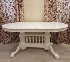 Стол АЗИЯ (Белый) 106х160х200х240