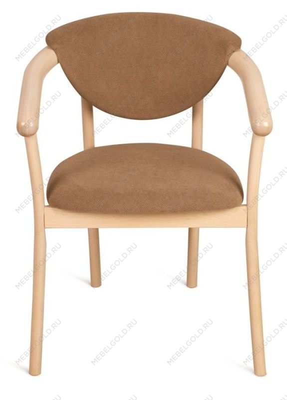 Кресло венское Виенна (беленый дуб/коричневый М08) | изображение 6