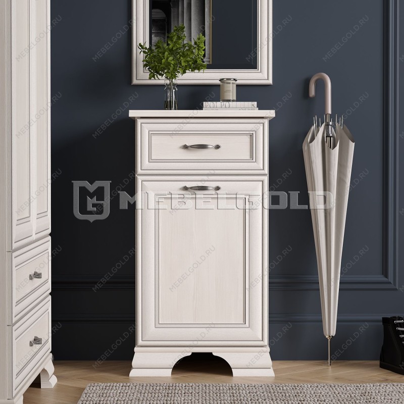 Тумба Тиффани 1D1S вудлайн кремовый | изображение 1