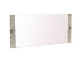 Зеркало NEW, Мале (1200*20*508) Дуб галифакс белый, 11231