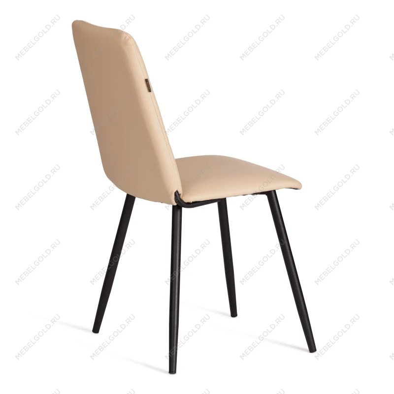 Стул обеденный Asti, TREND, экокожа, бежевая, 47х54х86 см | изображение 2