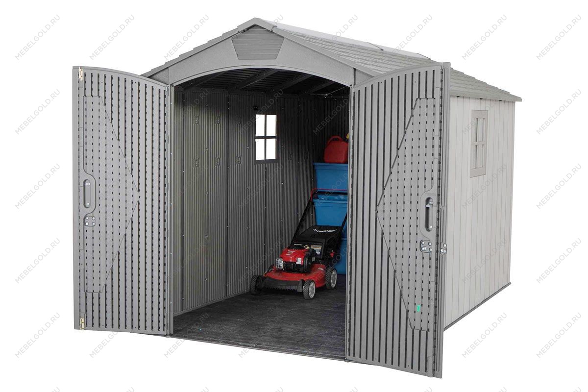 Сарай пластиковый WoodLook 7*12 | изображение 2