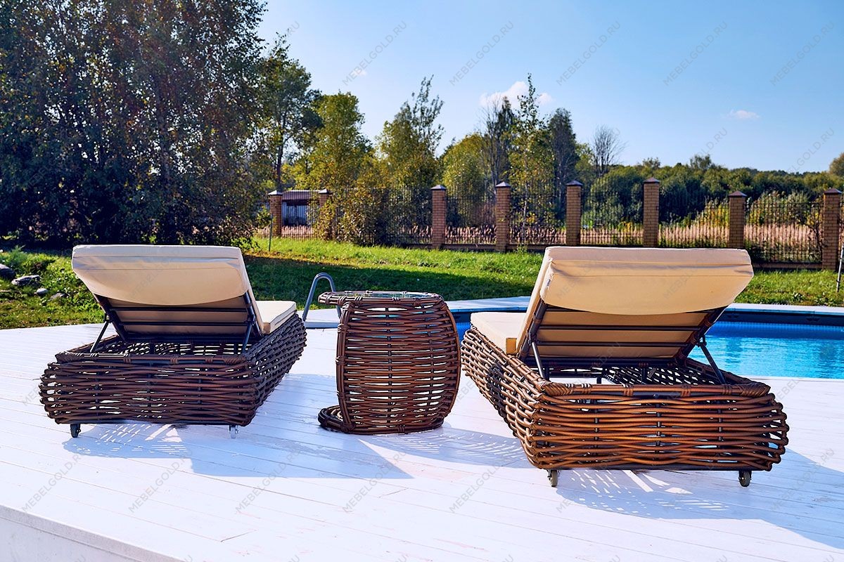 MOKKA MAJORCA Шезлонг, цвет капучино | изображение 9