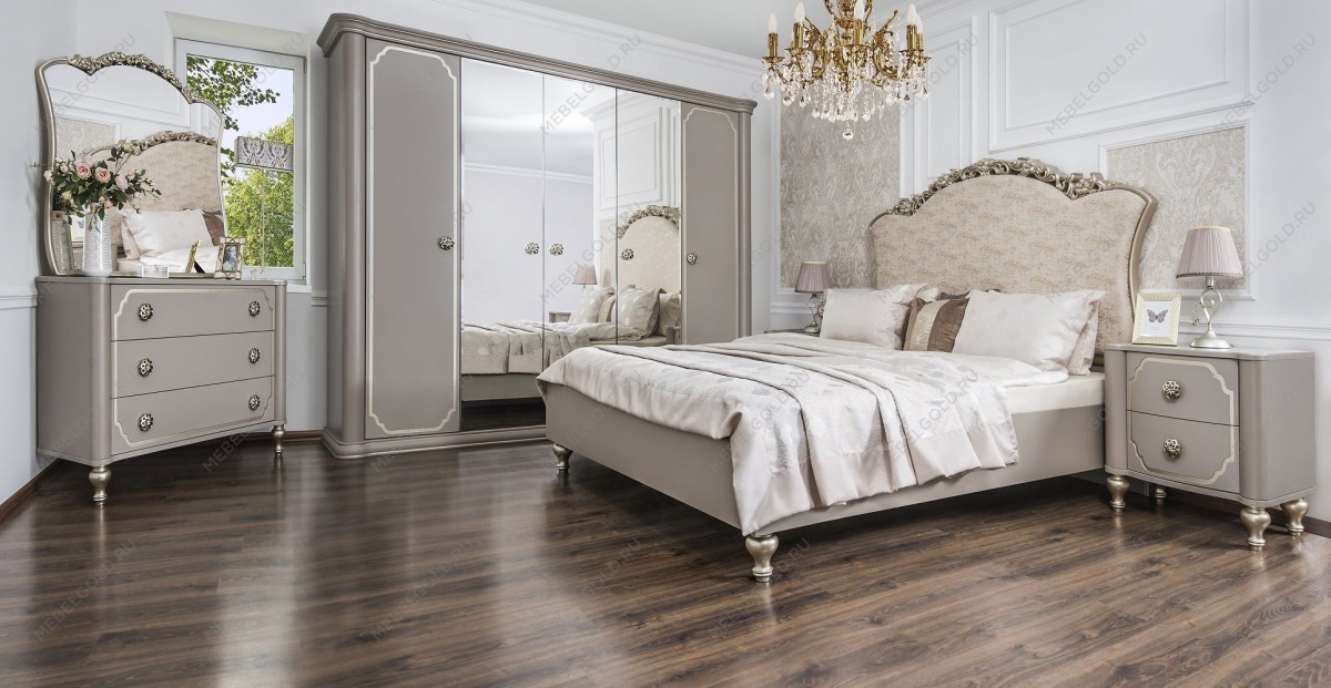 Шкаф Лали 5-дверный серый камень | изображение 4